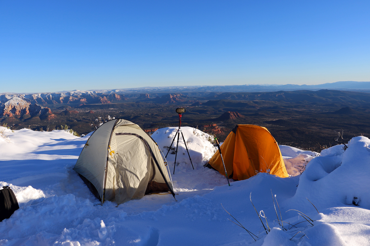 Sleep in the Snow? Why Not